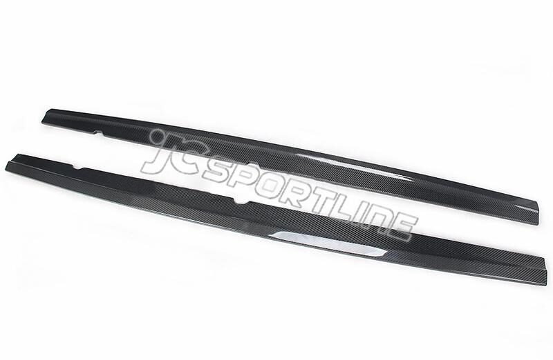 carbon fiber body kit side skirts fit for golf 6 VI MK6 R20