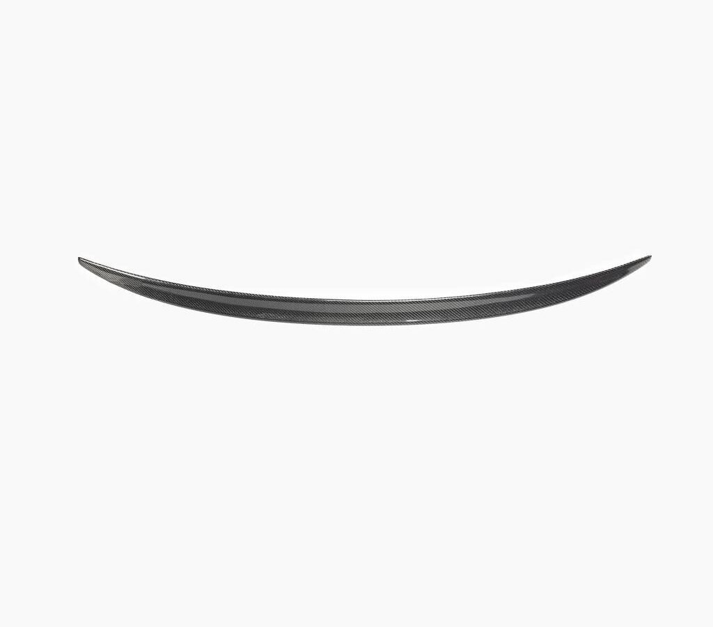 carbon fiber rear trunk spoiler wing fit for AUDI A5 4D 08-13