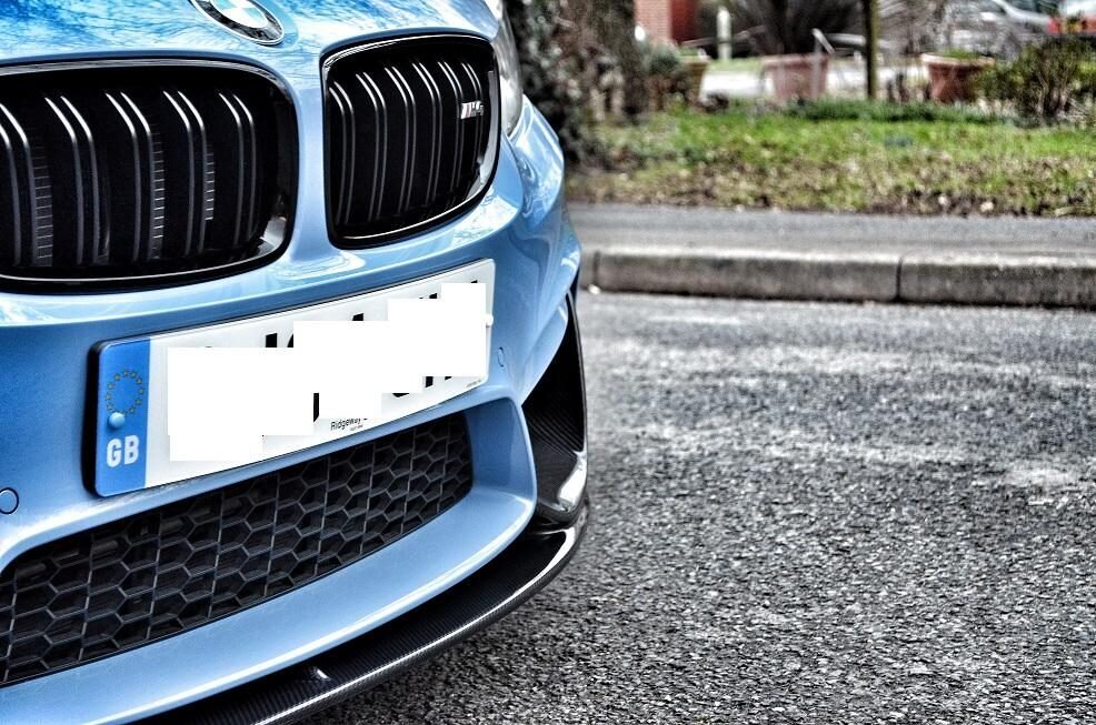 Carbon Fiber Front Lip Spoiler fit for BMW F82 M4 bumper only