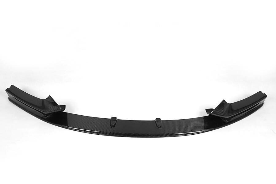 carbon fiber front bumper lip spoiler fit for F22 228i M235i 2014-2015 ( Fitment: BMW 2series M-tech M-Sport Model Only)