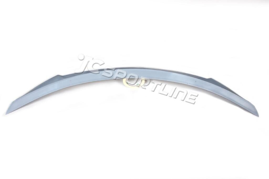 fiberglass unpainted grey primmer Tesla Model S 85 P85 rear trunk lip spoiler wing fit 2014 UP
