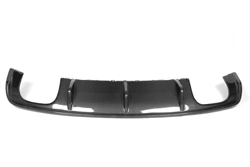 Carbon Fiber Black rear bumper diffuser spoiler Bodykit Fit For Audi A3 S line S3 Sedan 4-doors Only 2013-2016