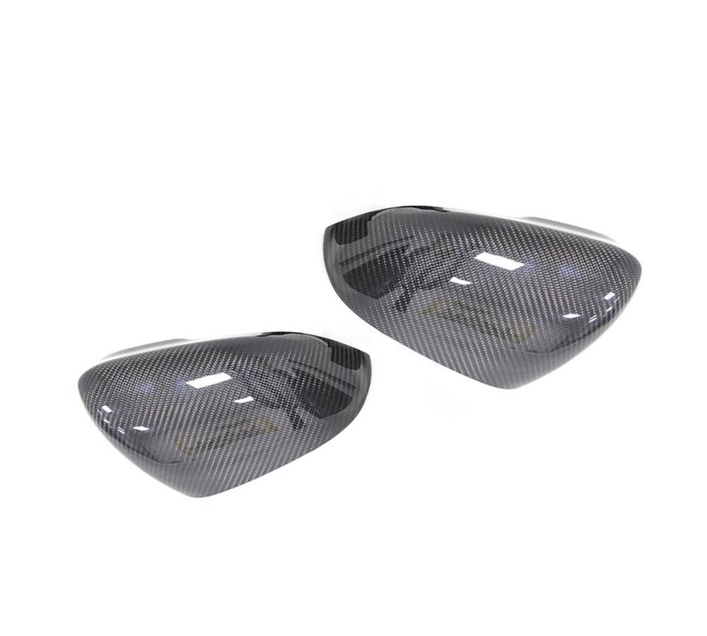 Carbon Fiber Mirror Cover Rear-View Replace for Jaguar XE XK XF XJ XKR 2011-2018