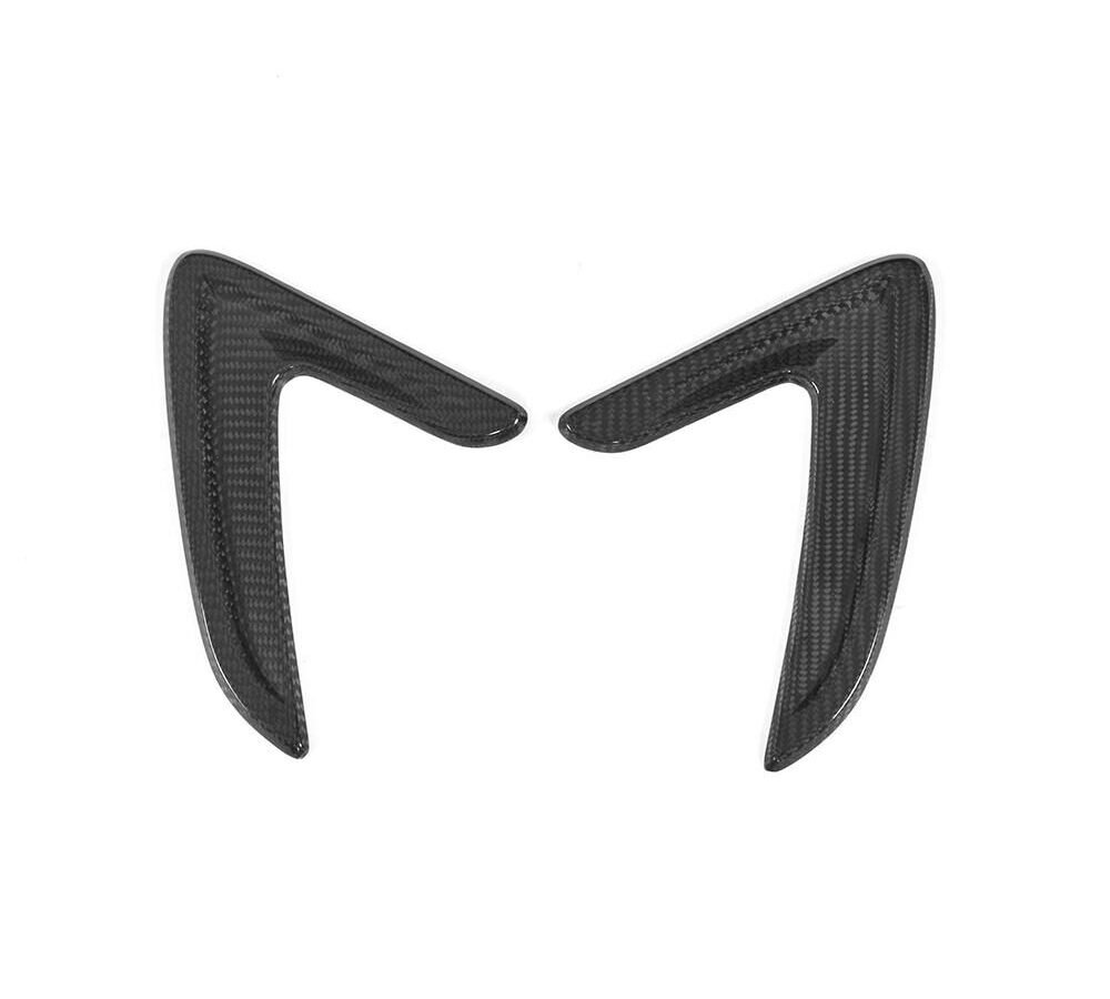 For BMW 3 Series F30 Carbon Air Vent Side Marker Fender Covers Decor Trim