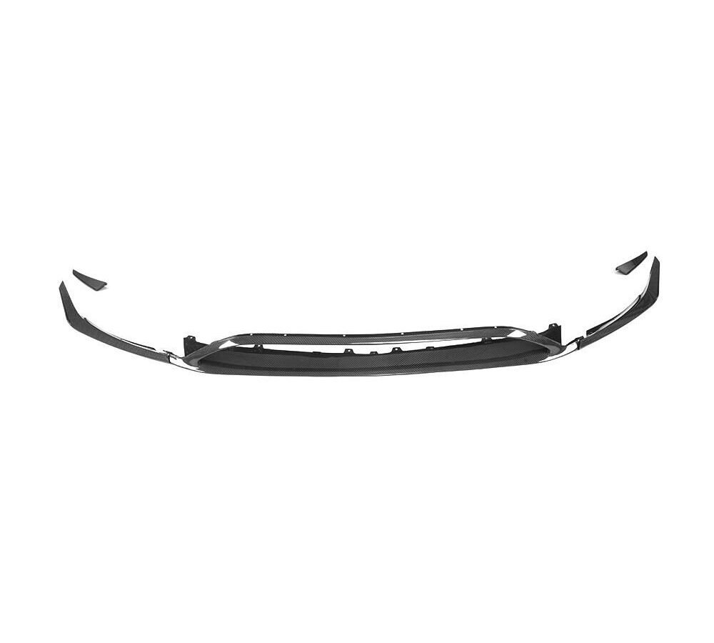 W176 Carbon fiber Front Bumper Lip AMG Style 8pc For Mercedes Benz A200 A250 A45 AMG 2016-17