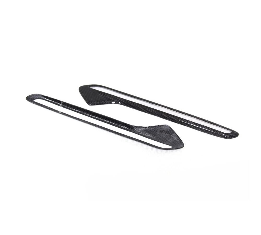 DRY CARBON FIBER FENDER LIGHT SIDE VENT TRIM – BMW F06 F12 F13 M6