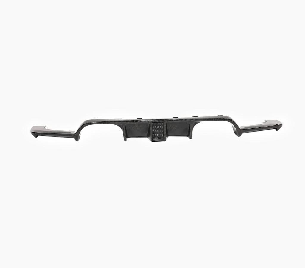 Carbon Fiber Car Rear Bumper Lip Spoiler Diffuser with lamp for BMW F80 M3 F82 F83 M4 15-19 Standard and Convertible