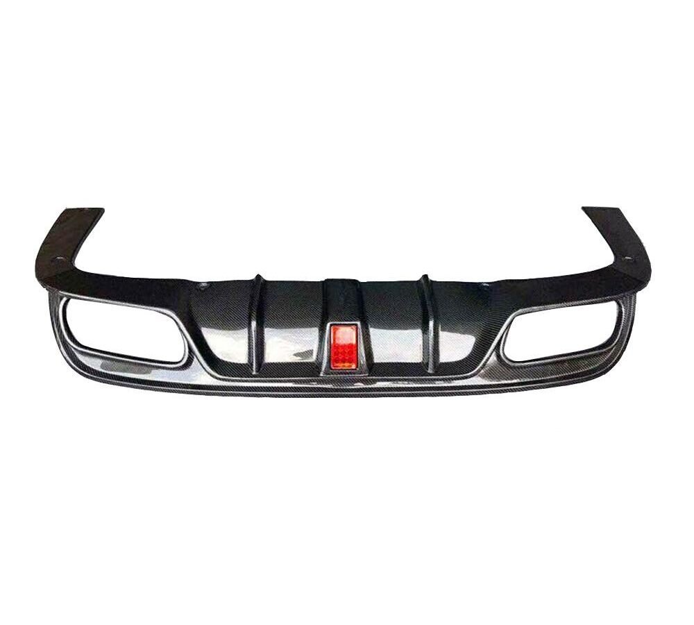 16-18 W117 CLA Class CLA180 CLA200 CLA220 CLA250 CLA45 R Sport Carbon Fiber Rear Bumper diffuser spoiler