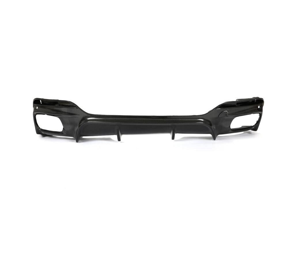 Carbon Fiber Rear lip Diffuser For BMW F16 X6 M-Sport bumper 2014-2019