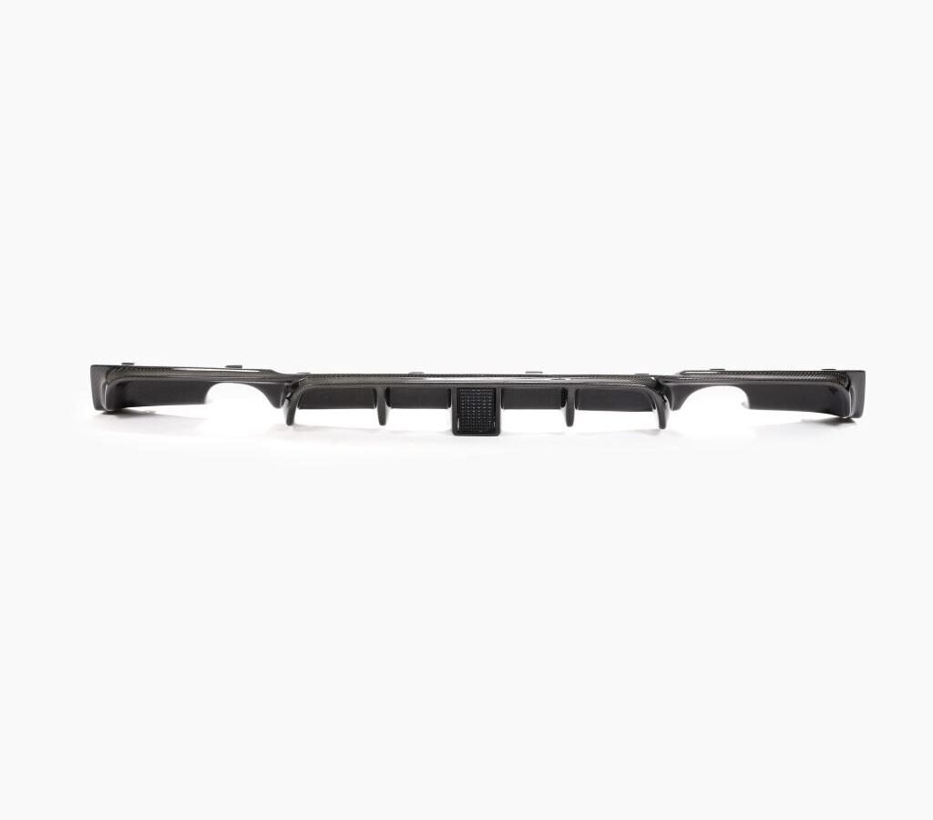 Carbon Fiber Rear Diffuser Dual Muffler Single Out for BMW 3 Series F30 F35 320i 328i 335i 340i M-Sport 2012-2018