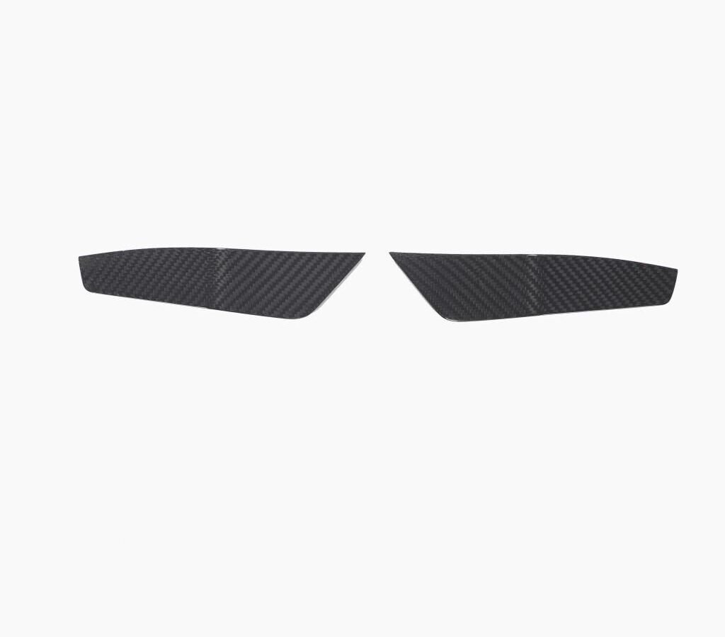 Carbon Fiber Front Bumper Fins for Audi RS7 Sportback Hatchback 4-Door 2020-2021