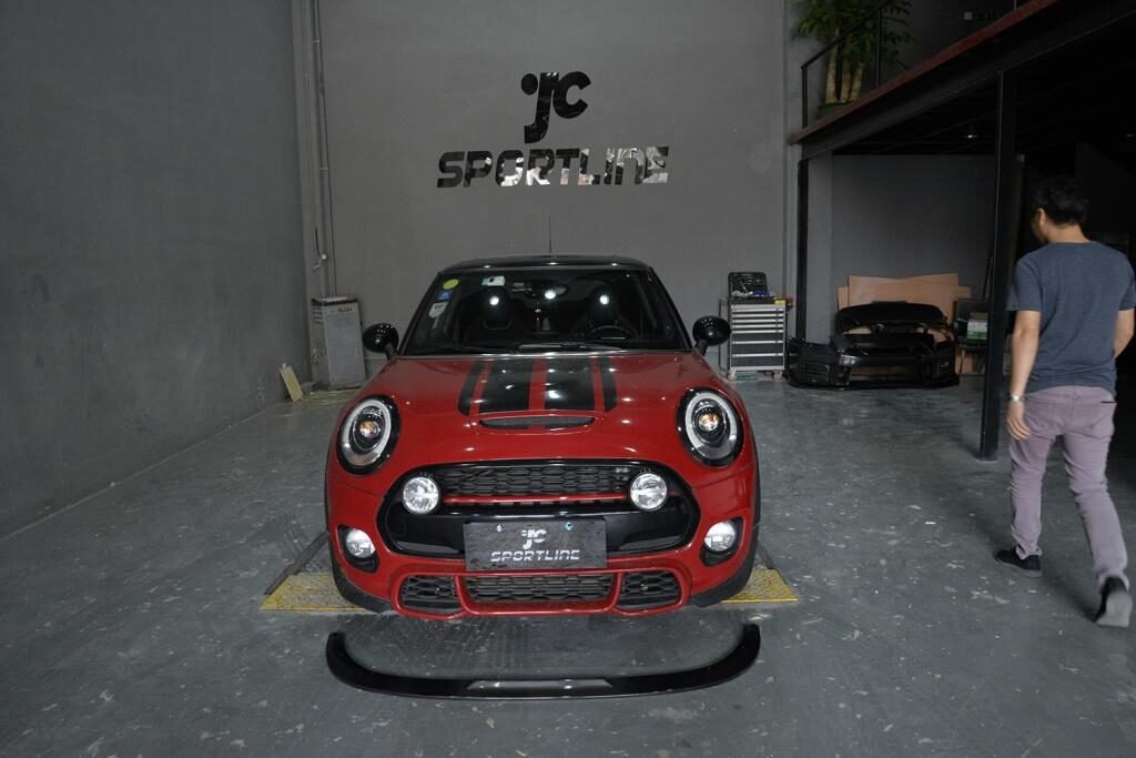 FRP Front Spoiler Lip for Mini JCW Challenge 14-18