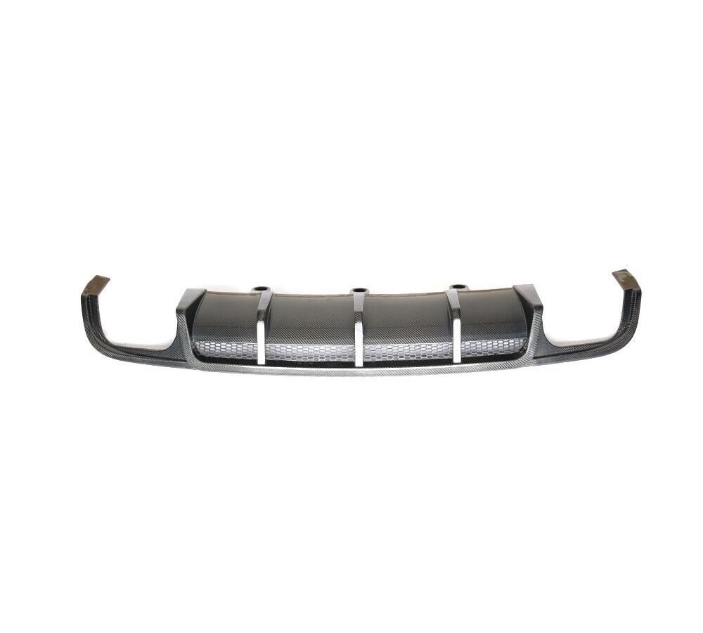 for Audi A6 Sline S6 Carbon Fiber Rear Bumper Diffuser 2015-2018