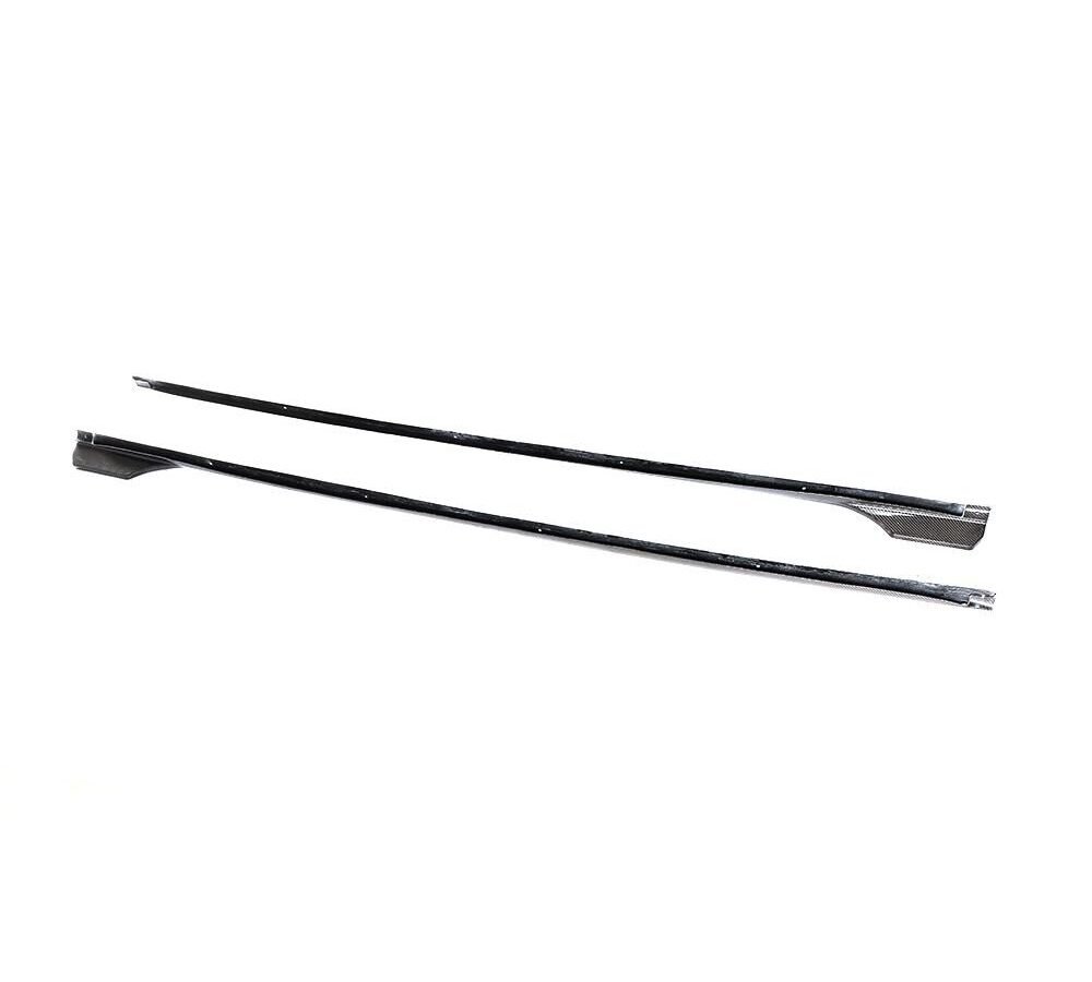 Carbon Fiber Side Skirt Extensions for Audi A5 S5 4-Door 2017-2019