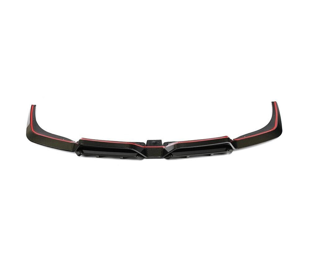 3PCS Carbon Fiber Rear Diffuser for Mercedes Benz SLS AMG 2010-2013