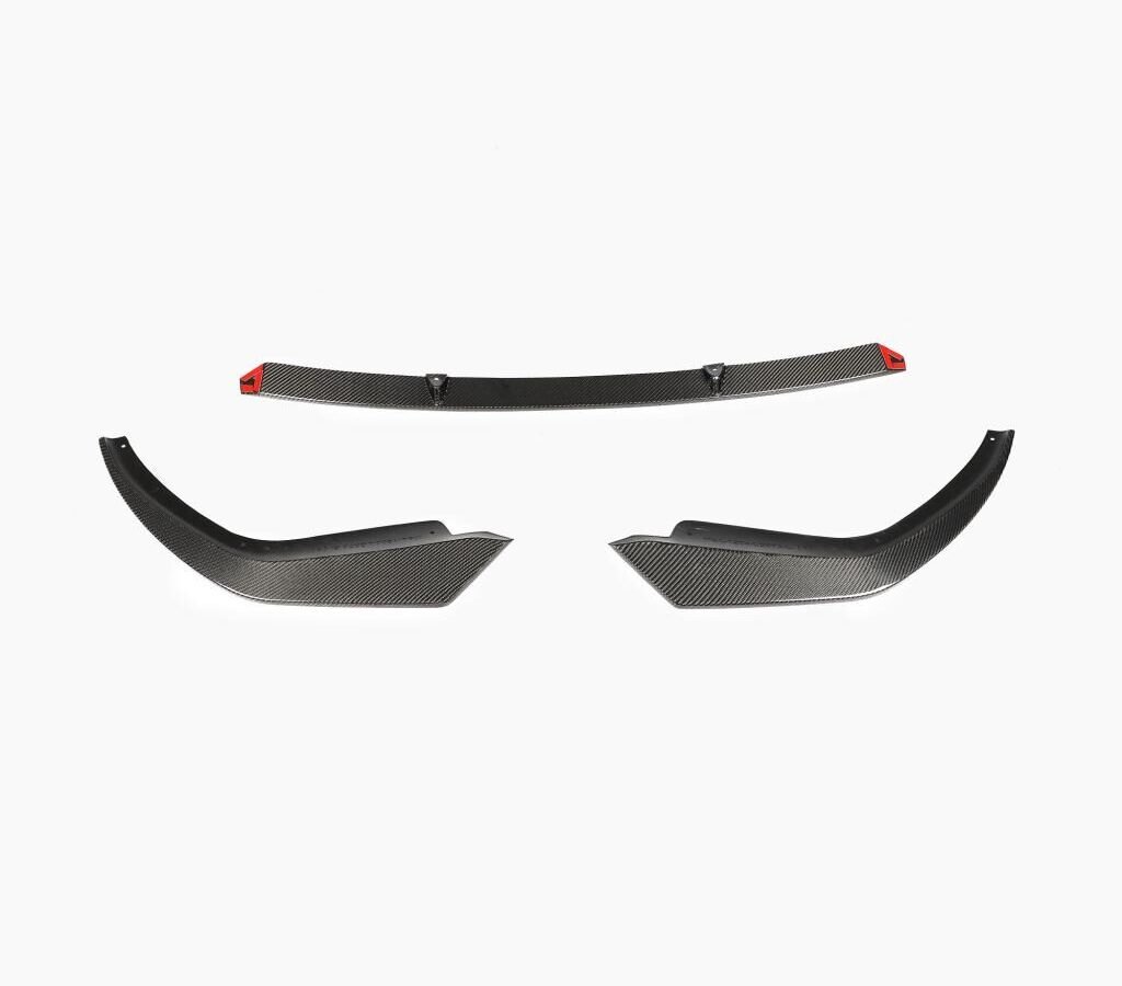 for BMW 3 Series G20 M-SPORT Carbon Fiber Front Bumper Lip 2019-2020