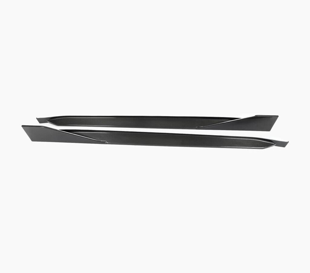 Carbon Fiber Side Skirts for BMW 4 Series G82 M4 Coupe 2-Door 2021-2022 P Style