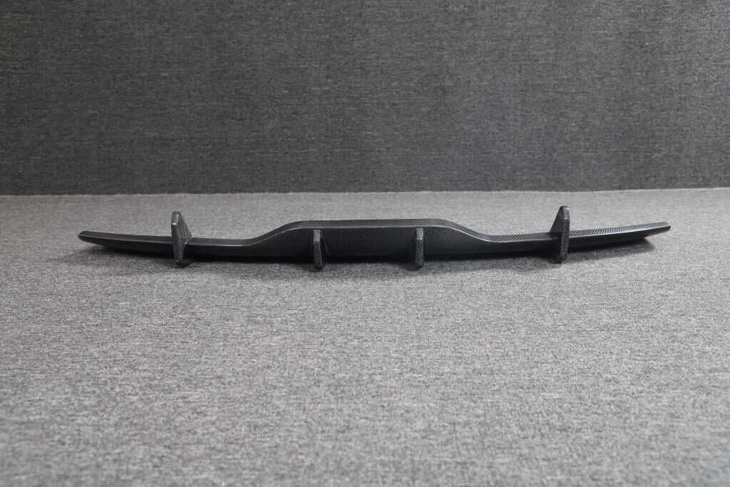 Carbon Fiber Add-on Rear Diffuser for Tesla Model S Plaid 2021-2023 JC style
