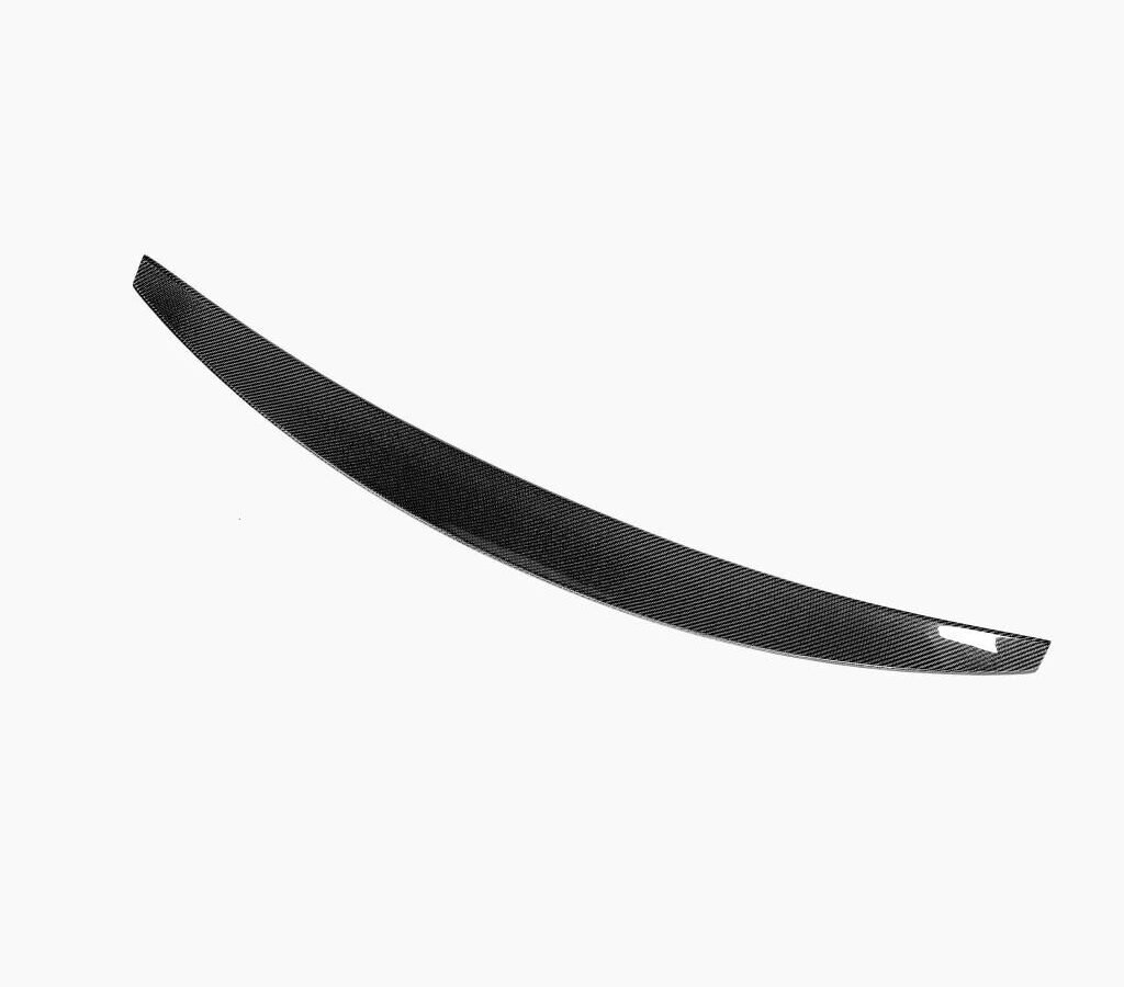 Carbon Fiber Rear Trunk Spoiler For Audi A4 B9 Quattro S Line S4 Sedan 4-Door