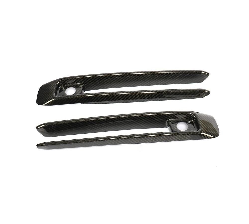 for Mercedes-Benz G-Class AMG Carbon Fiber Fog Lamp Trim Covers 2019