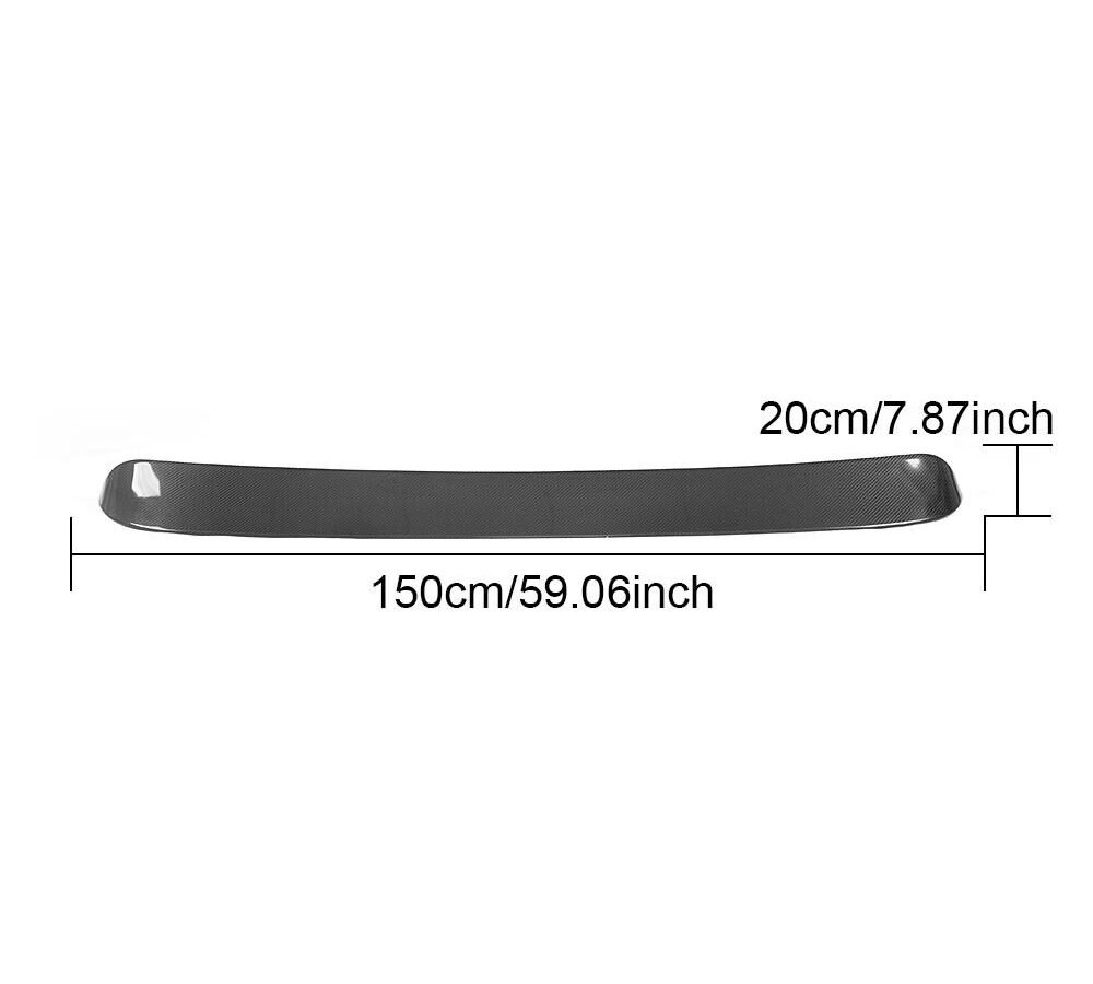 Ｃarbon Fiber Rear Roof Spoiler for Mercedes Benz V Class Vito W447 2016-2018