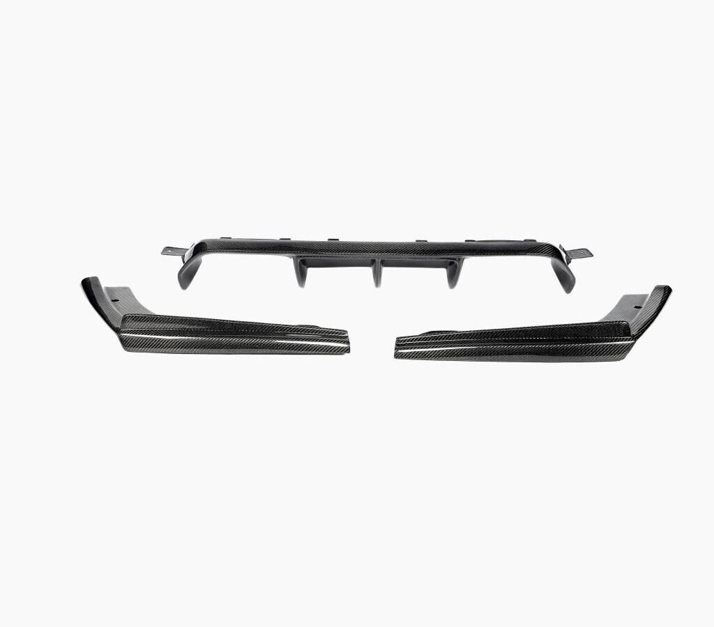 carbon fiber Rear diffuser For BMW F80 M3 4Dr F82 M4 2Dr 15-19