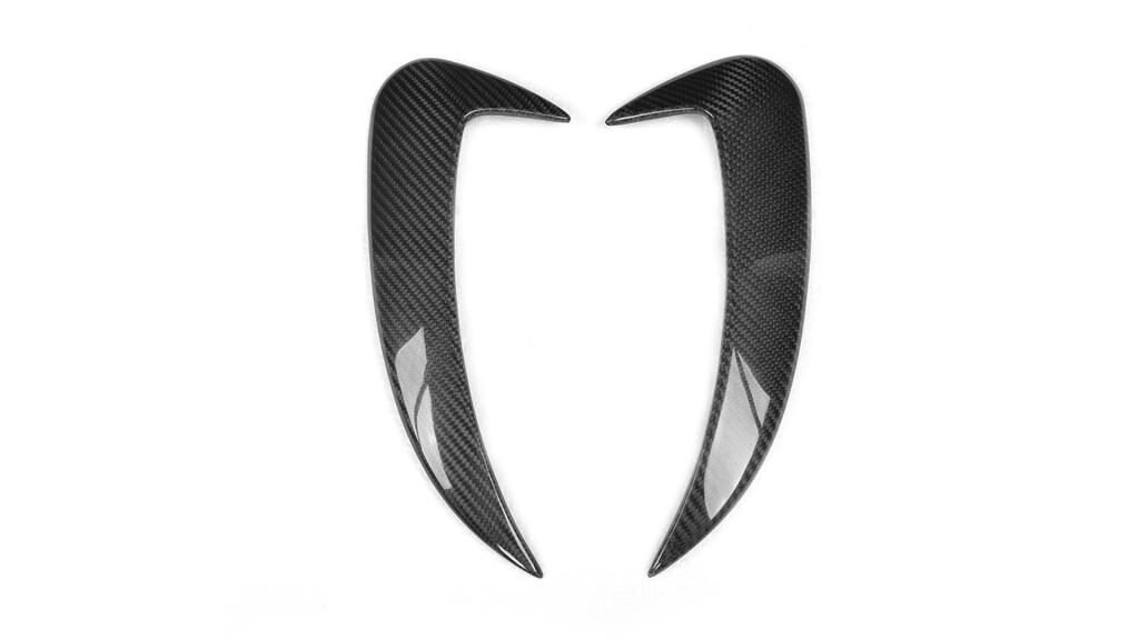 2PCS/SET Rear Bumper Vents Spoiler Flics for Mercedes Benz C-Class W205 C63 AMG 14-17 (Fit:W205)
