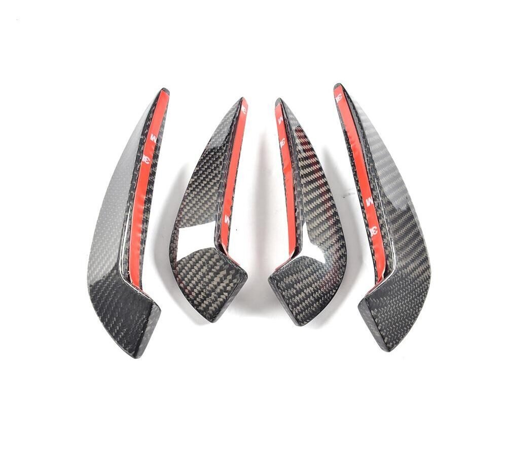 CLA-Class Carbon fiber Front Canards for Mercedes Benz CLA200 CLA250 Sport Sedan 4-Door 2016-2017 (Fits: CLA)