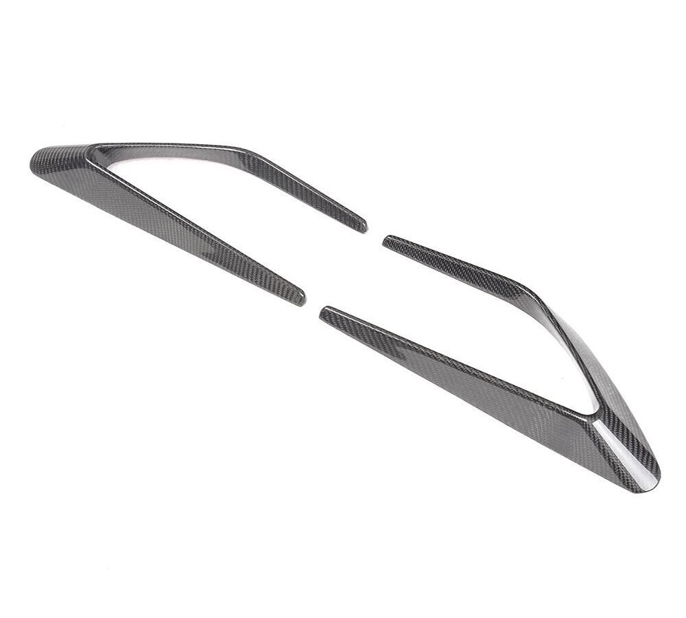 2PCS/SET Front Fender Scoop Vents Trims for Mercedes Benz C-Class W205 C63 AMG 15-17 (Fit:W205)
