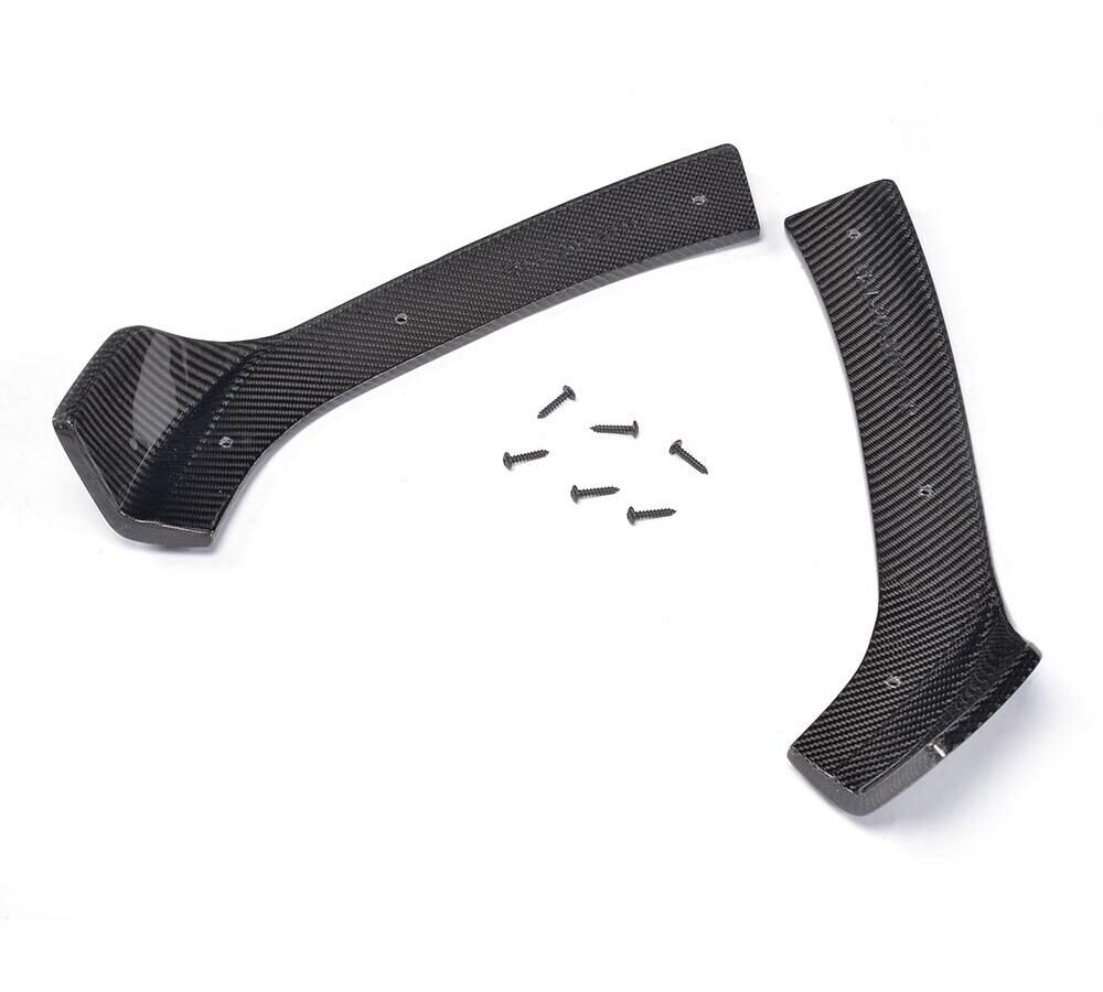 NEW 3 Series Carbon Fiber Front Splitters for BMW F30 320i 325i 328i 335i M Sport Sedan 4-Door 13-17 (Fits: F30 Msport)