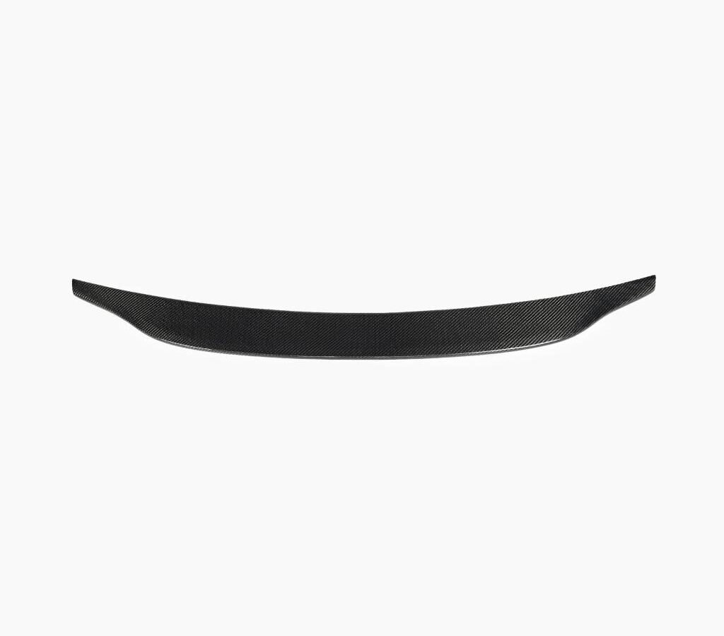Carbon Fiber Rear Trunk Spoiler for Audi A4 B9 SLINE S4 Sedan 4-Door 17-18 (Fits:A4)