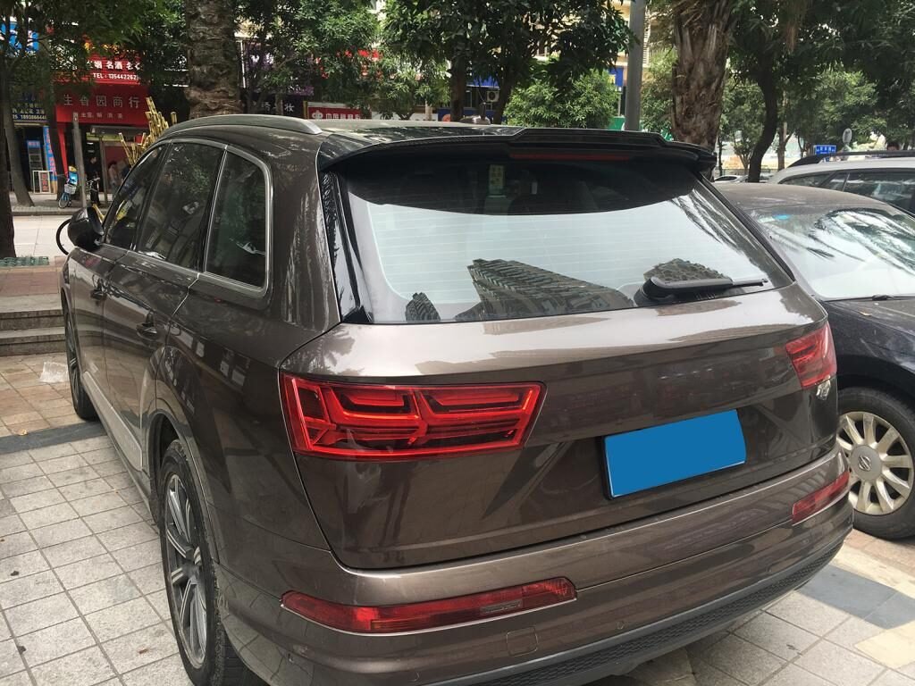 Carbon Fiber Roof Spoiler for Audi Q7 Typ 4M SQ7 SLINE 2016-2018 (FITS:SQ7)