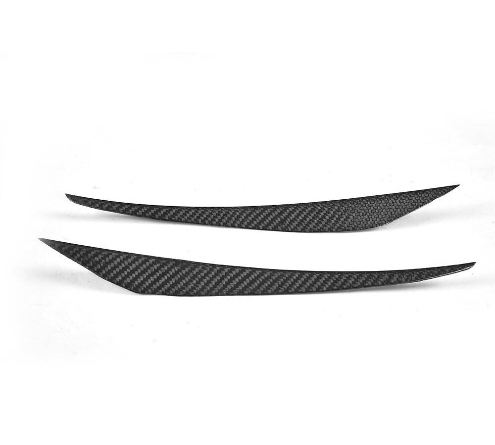 Carbon Fiber Front Bumper Fins for Lamborghini Huracan LP600 LP610 Coupe 2-Door 14-17