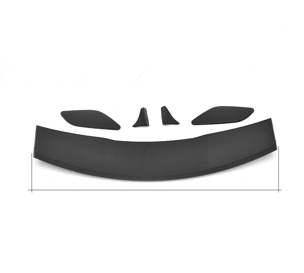 For Mercedes A Class A45 AMG W176 Spoiler A180 A200 A220 A250 A260 matt black unpainted rear roof spoiler 13-17