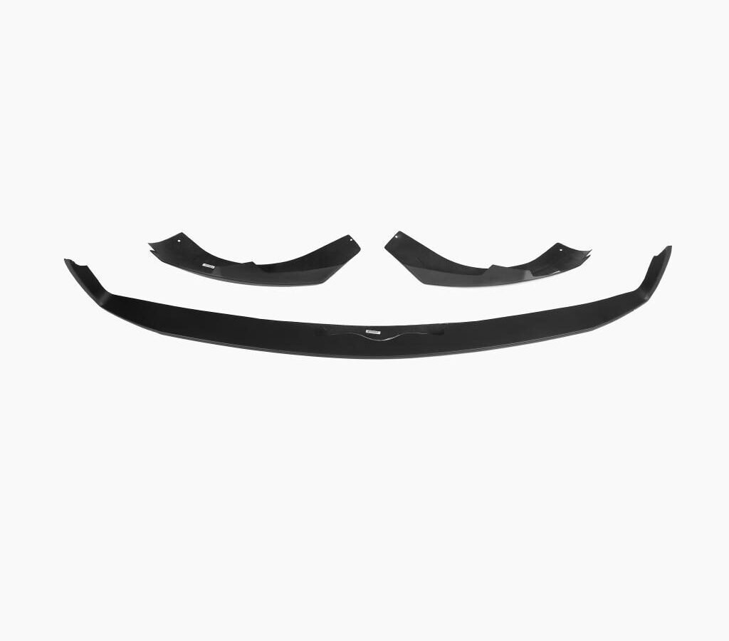 3PCS/SET Carbon Fiber Front Lip fit for Alfa Romeo Stelvio Sport Utility 4-Door 2017-2018