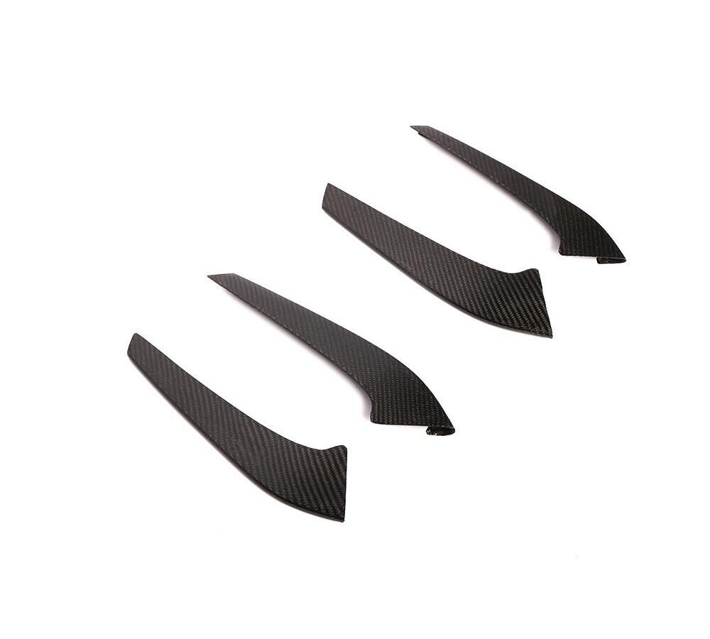 Carbon Fiber Front Bumper Vent Trims for Mercedes Benz AMG GT R 2016-2018