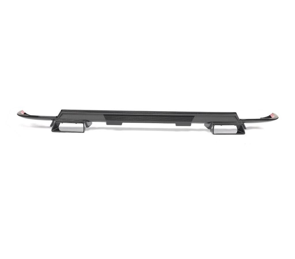 for Mercedes Benz V-Class V200D V250 Real Carbon Fiber Rear Diffuser with Exhaust Tips 2016-2018