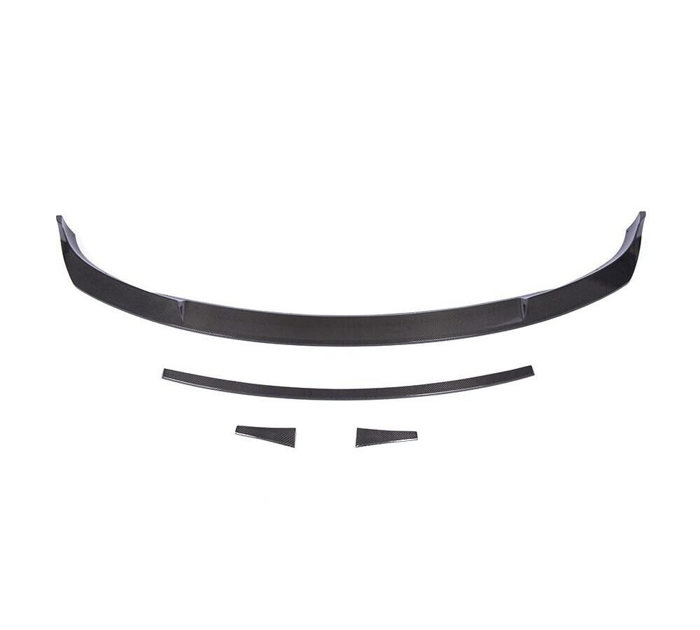 Carbon Fiber Front Lip Spoiler for Tesla Model 3 Sedan 4-Door 2017-2019