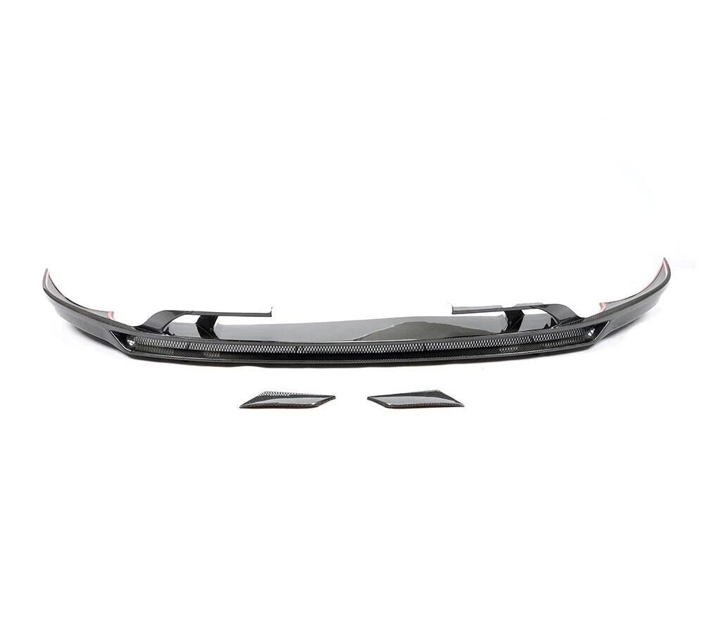 for Porsche Cayenne Carbon Fiber Front Bumper Lip Sport Utility 4-Door 2018-2019