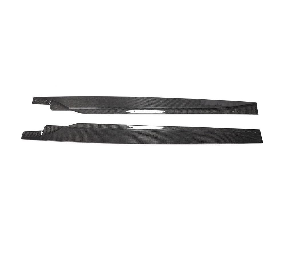 Carbon Fiber Side Skirts Extension for BMW I3 Series I01 Hatchback 4-Door 2018-2020