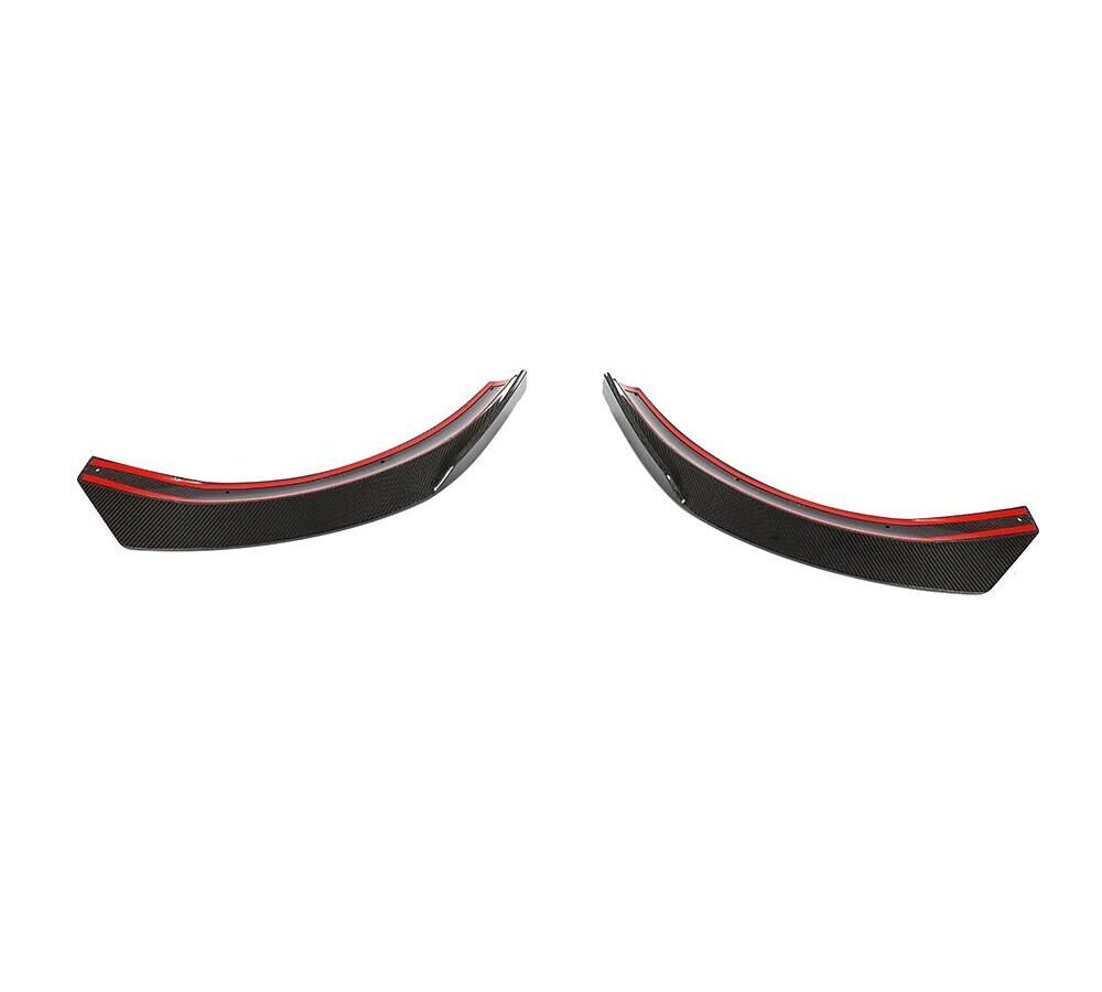 for Mercedes Benz ＧLA Class GLA45 AMG Carbon Fiber Front Splitter 2017-2019