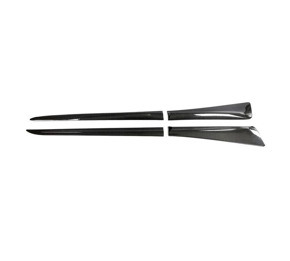 Carbon Fiber Exterior Side Door Panel Trims for Mercedes Benz Smart #1
