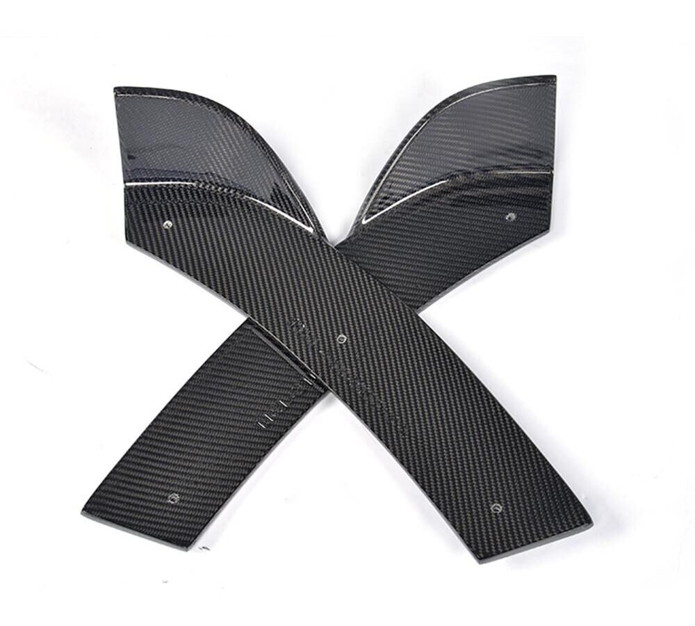 F32 Carbon Fiber Front Car Splitters for BMW 435i M Sport Coupe 2-Door 13-17